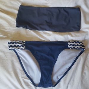 Bandeau bikini top